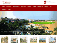 Tablet Screenshot of odishavikash.com